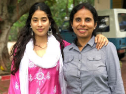 Janhvi Kapoor looks elated as she shares a picture of her first meeting with Gunjan Saxena