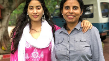 Janhvi Kapoor looks elated as she shares a picture of her first meeting with Gunjan Saxena