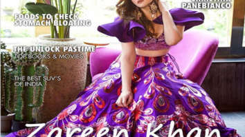 Zareen Khan on the cover of Lifestyle, Aug 2020