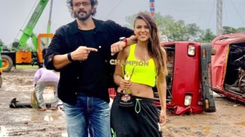 Nia Sharma wins Khatron Ke Khiladi – Made In India, is all smiles as she poses with the trophy!