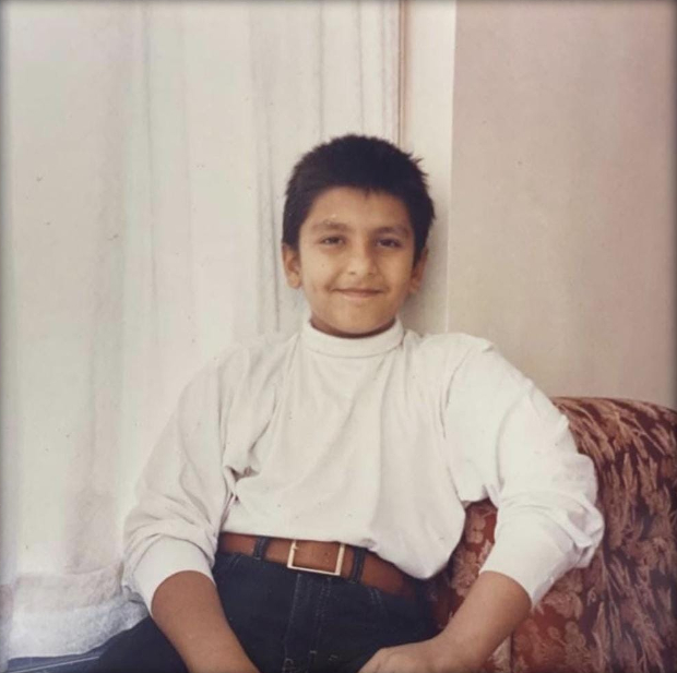 Ranveer Singh shares a childhood picture, says 'style mein rehne ka' Ranveer Singh shares a childhood picture, says 'style mein rehne ka'