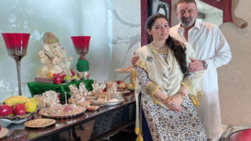 Sanjay Dutt celebrates Ganesh Chaturthi with Maanayata Dutt and family in a simple way this year