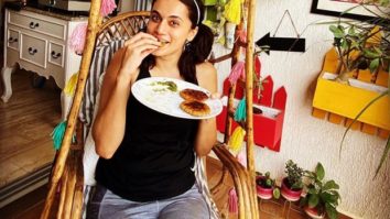 Taapsee Pannu gorges on carb-rich food for Rashmi Rocket prep