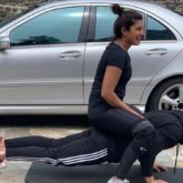 Priyanka Chopra Jonas shows why push-ups are her favourite exercise
