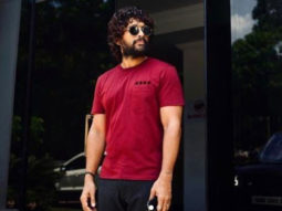 Allu Arjun strikes a pose outside Geetha Arts office, says he misses the hustle