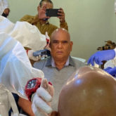 Satish Kaushik shares picture from his make up room; says it looks like a shot from a sci-fi film