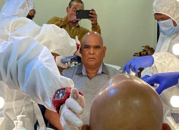 Satish Kaushik shares picture from his make up room; says it looks like a shot from a sci-fi film