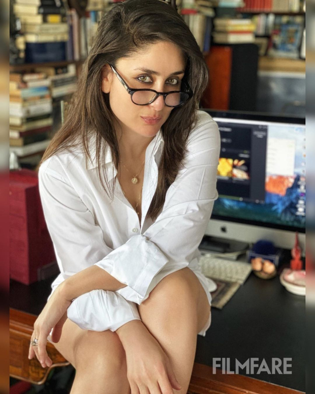 PICS: Kareena Kapoor Khan shoots at home for a magazine cover ; Saif Ali Khan turns photographer 