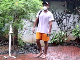 Aditya Roy Kapur snapped post dance rehearsals in Bandra