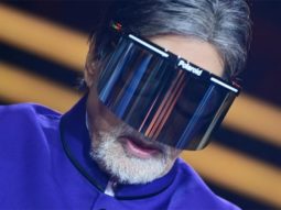 Amitabh Bachchan shares a picture wearing a face shield from Kaun Banega Crorepati 12, asks people to be safe