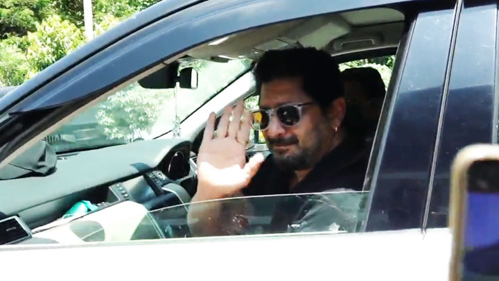 Arshad Warsi spotted in Versova