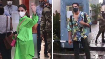 Deepika Padukone and Siddhant Chaturvedi spotted at the airport