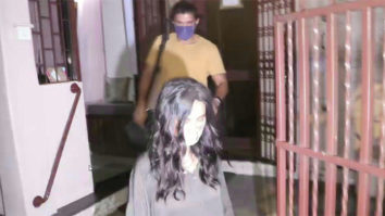 Farhan Akhtar and Shibani Dandekar spotted at dubbing studio in Bandra