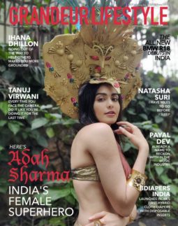 Adah Sharma On The Covers Of Grandeur Lifestyle