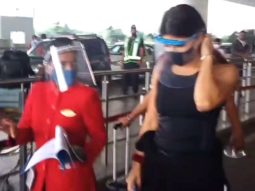 Jacqueline Fernandez spotted at the airport