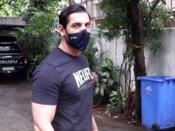 John Abraham spotted at Bandra