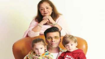 Karan Johar heads to Goa with his mother Hiroo Johar and twins Yash and Roohi