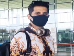 Karanvir Bohra spotted at the airport