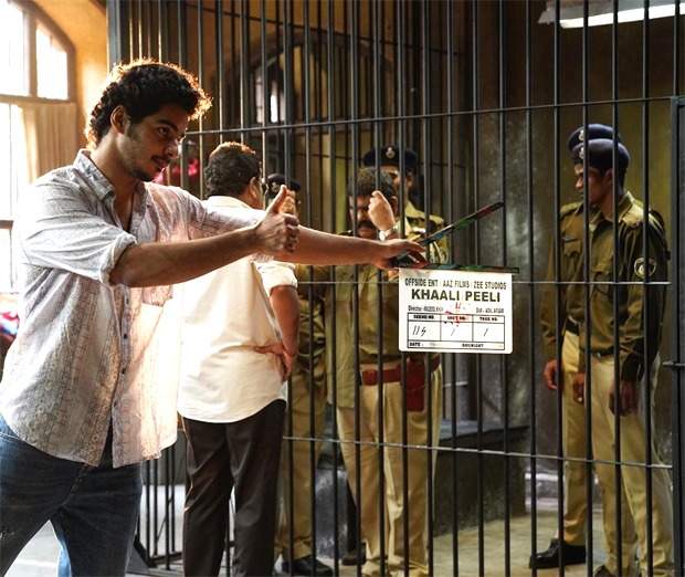 Khaali Peeli: Ishaan Khatter shares behind-the-scenes photo from the first day of shoot