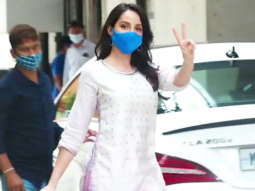 Nora Fatehi spotted at T-Series office