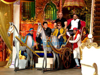 Photos: Cast of Mahabharat visit the sets of The Kapil Sharma Show