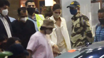 Ranveer Singh and Deepika Padukone spotted at the airport