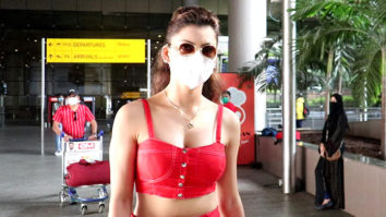 Urvashi Rautela spotted at the airport