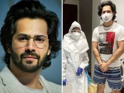 Varun Dhawan undergoes a COVID-19 test before resuming work, shares video