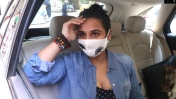 Vidya Balan snapped at Sunny Super Sound in Juhu