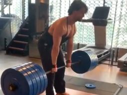 Tiger Shroff is an inspiration as he does a 220 kg deadlift; watch