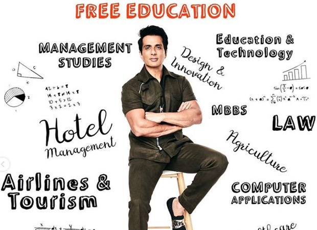 Sonu Sood launches a scholarship programme to aid the education of underprivileged students