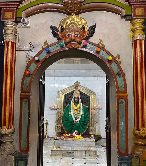 Bhumi Pedneakr does a temple pilgrimage around her ancestral home in Goa; see pics