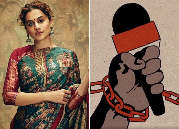 “When you raise questions asking for better for your country, it’s not anti national”- Taapsee Pannu shares her poem Samwaad