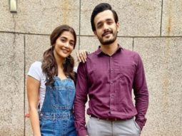 Pooja Hegde and Akhil Akkineni are the only two not social distancing on the sets of the romantic-comedy Most Eligible Bachelor