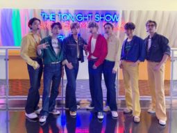 BTS end their residency on The Tonight Show Starring Jimmy Fallon with ‘Dynamite’ performance at a rollerskating rink