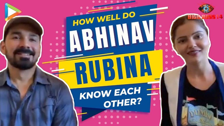 Bigg Boss 14 – Abhinav & Rubina’s DHAMAKEDAR Quiz – How well do they know each other? Bigg Boss 14 – Abhinav & Rubina’s DHAMAKEDAR Quiz – How well do they know each other?