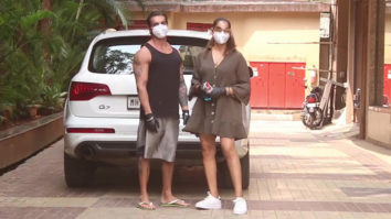 Bipasha Basu with husband Karan Singh Grover spotted at Bandra