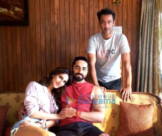 On The Sets Of The Movie Chandigarh Kare Aashiqui