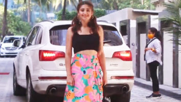 Dhvani Bhanushali spotted at T-Series office