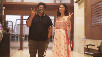 Divya Khosla Kumar and Milap Zaveri spotted at Vile Parle Gallery