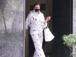 Huma Qureshi spotted post clinic visit in Bandra