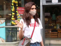 Karishma Tanna spotted at Foodhall Bandra