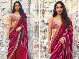 Kiara Advani kicks off festive season with Rs. 98,000 Arpita Mehta gharara and embellished brallete