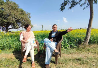 On the sets of the movie Laal Singh Chaddha
