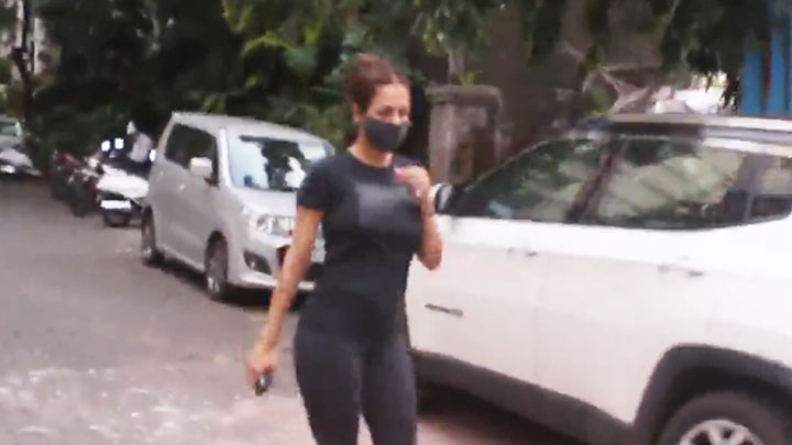 Malaika Arora spotted in Bandra