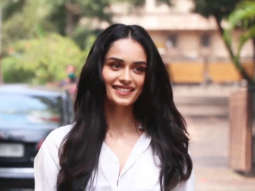 Manushi Chhillar spotted at YRF Studios Andheri