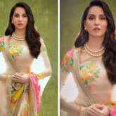 Nora Fatehi looks exquisite in Sabyasachi saree during her last day on India’s Best Dancer
