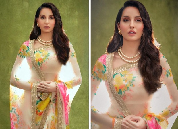 Nora Fatehi looks exquisite in Sabyasachi saree during her last day on India’s Best Dancer