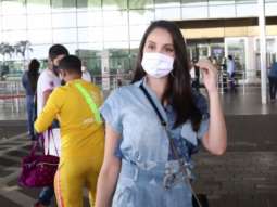 Nora Fatehi spotted at Airport