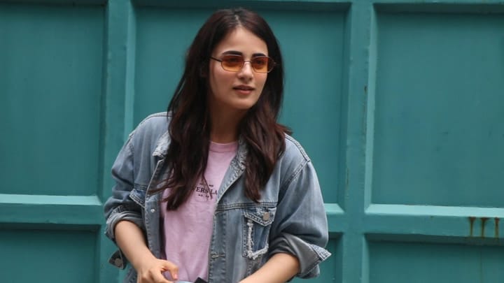 Radhika Madan spotted at Maddock Office Bandra